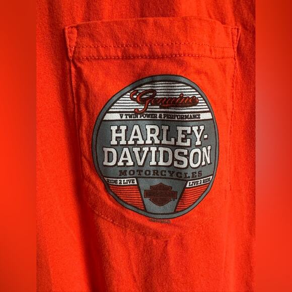 HARLEY DAVIDSON Pueblo Colorado logo shirt - Picture 4 of 8